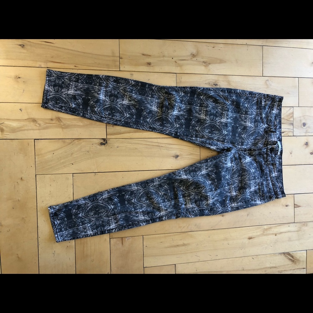 Rich and Skinny print skinny pants